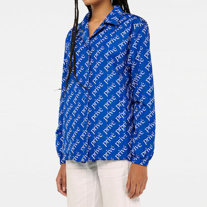 WOMEN WALL COACH JACKET - BLUE