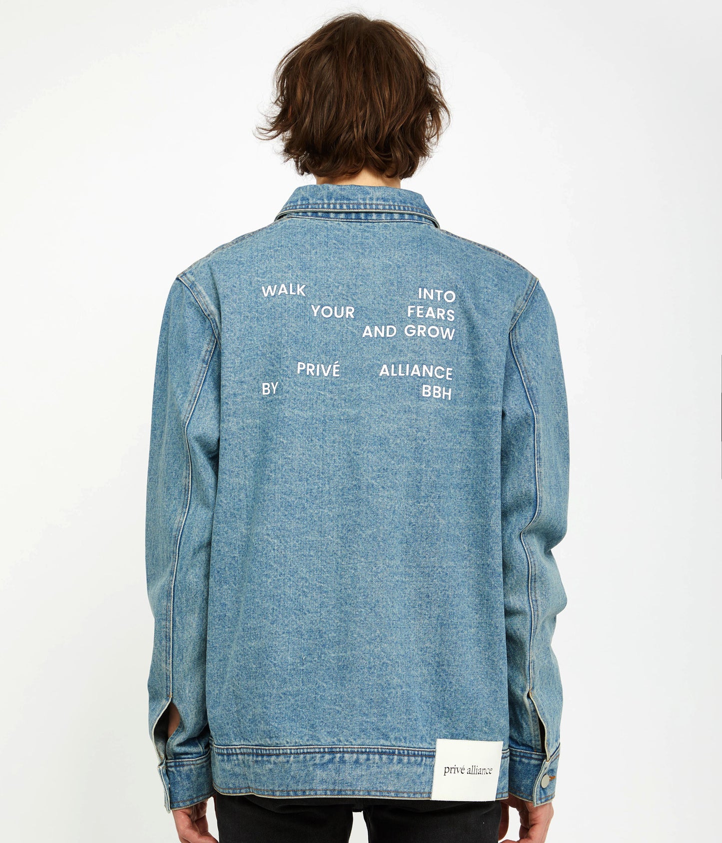 MEN GROWTH BLUE DENIM JACKET