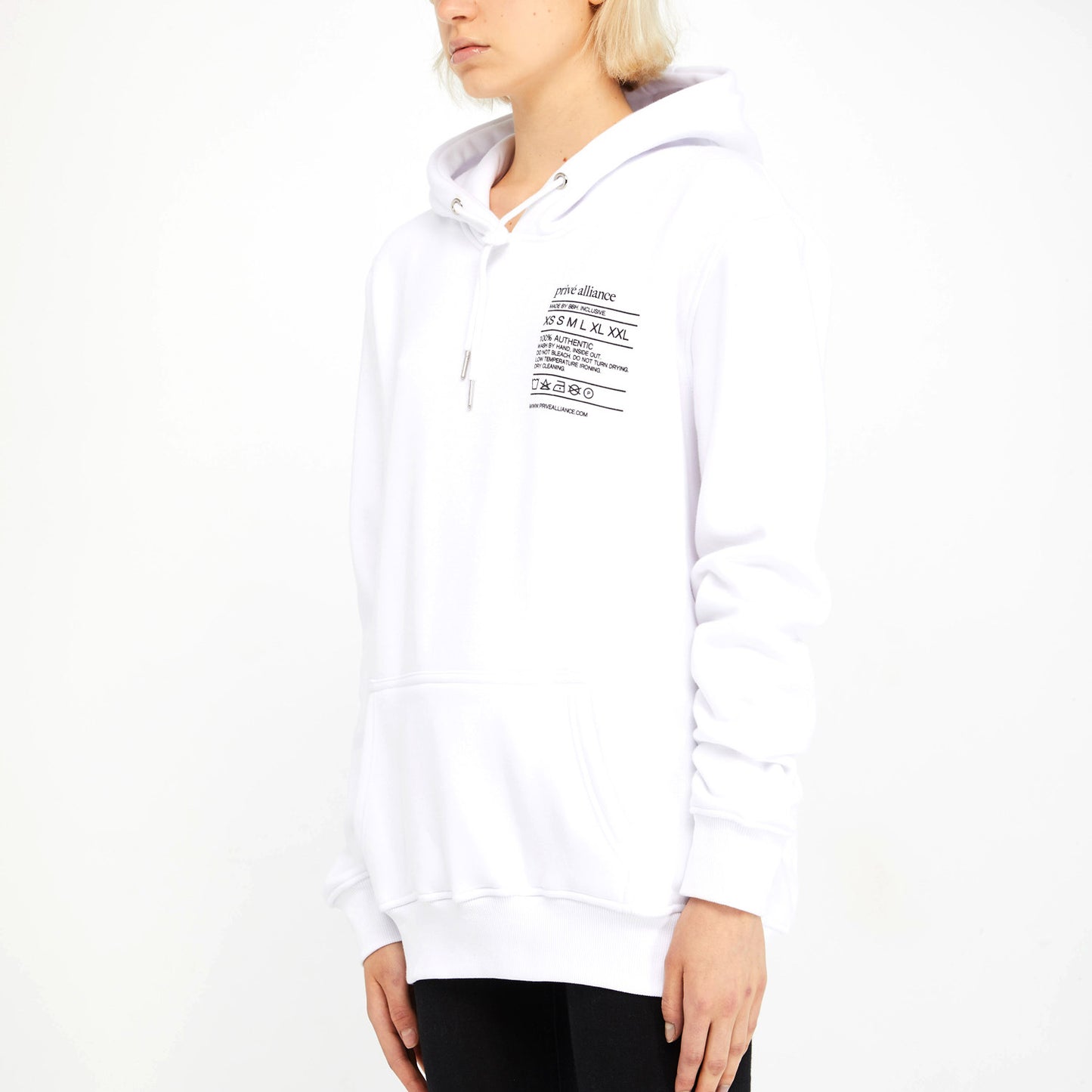 WOMEN INCLUSIVE LABEL HOODIE