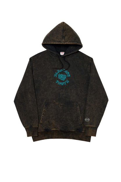 Control Desire Hoodie - Acid Wash Black